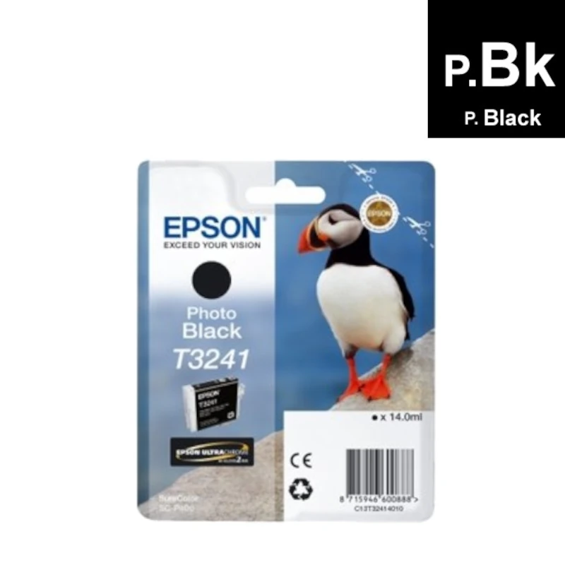 Tinta (Epson) T-3241 PBK / C13T32414010