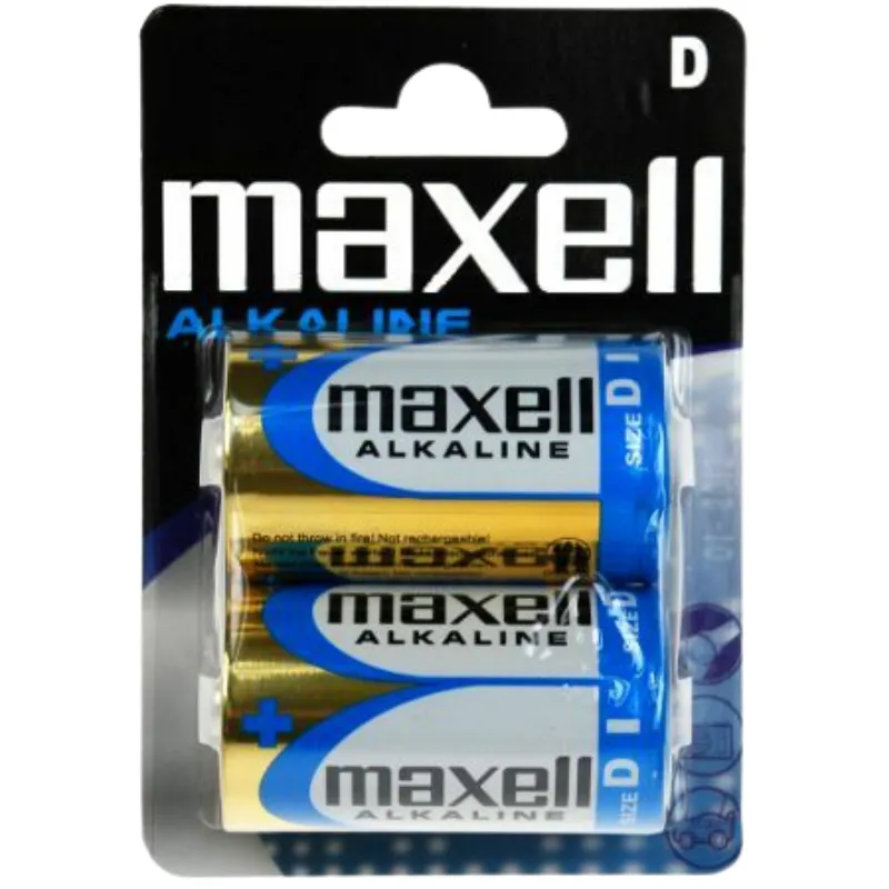 MAXELL Alkaline D LR20 2KOM