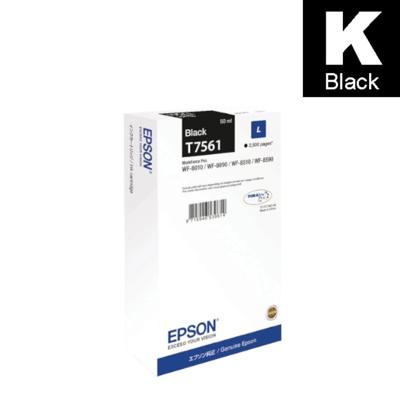 Tinta (Epson) T-7561 BK / C13T756140