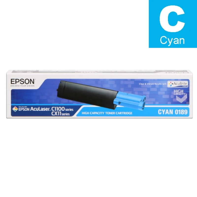 Toner (Epson) C-1100 CY HY / C13S050189