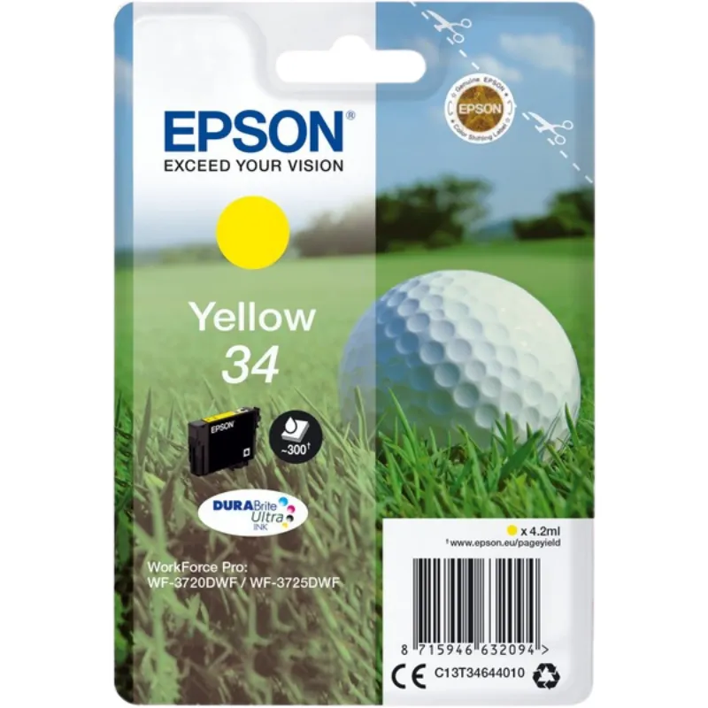 Tinta (Epson) T-3464 YE / C13T34644010