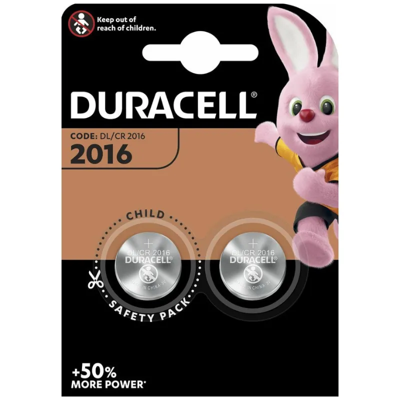 DURACELL CR2016 2KOM