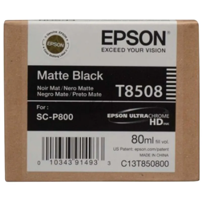 Tinta (Epson) T-8508 MBK / C13T850800
