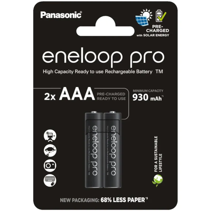 Baterija Punjiva (Panasonic) Eneloop Pro AAA | LR03 | MN2400 /2KOM