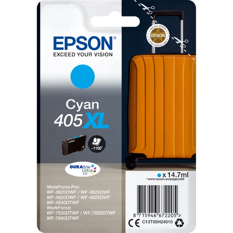 Tinta (Epson) 405 CY XL / C13T05H24010