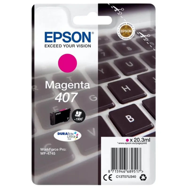 Tinta (Epson) 407 MA / C13T07U340