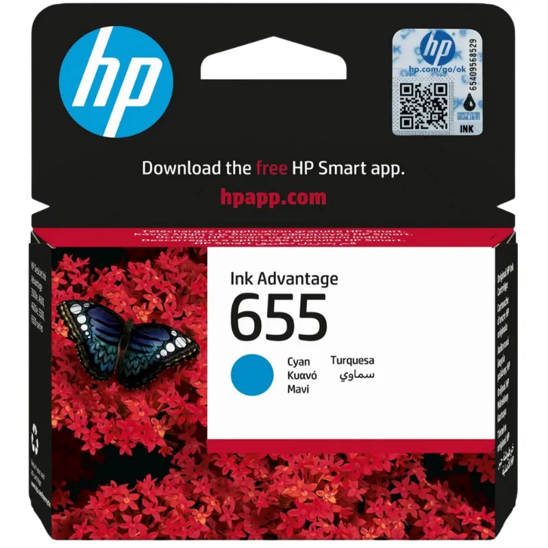 Tinta (HP) 655 CY / CZ110AE