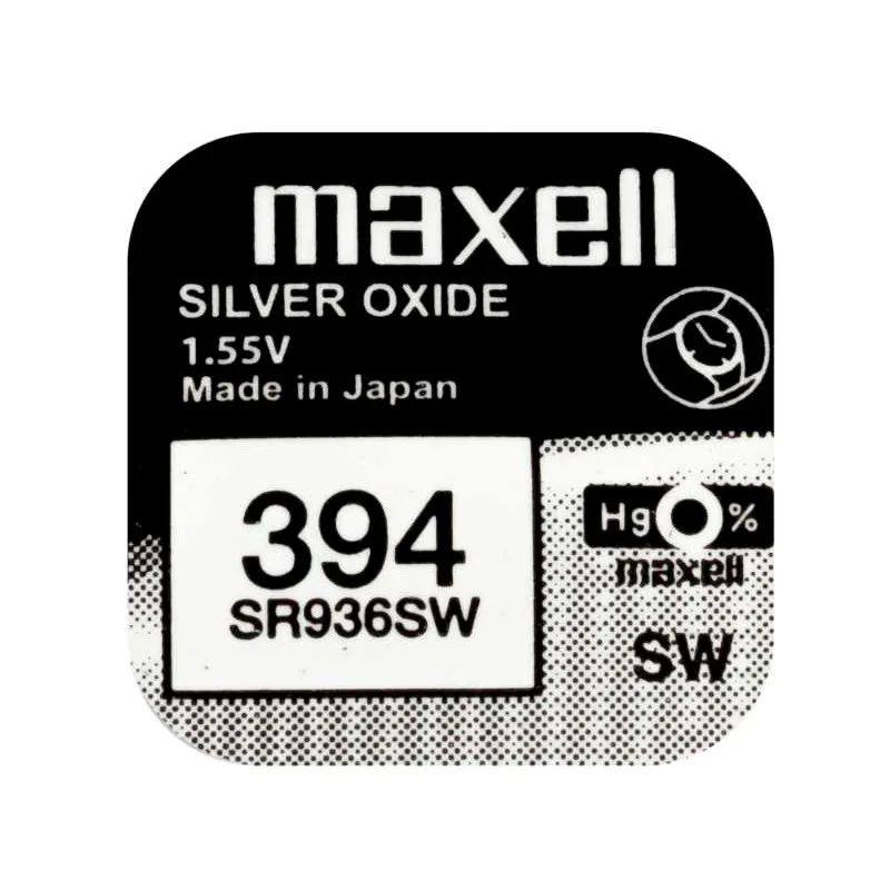 Baterija (Maxell) Silver Oxide 394 | SR936SW | SR45 /1KOM