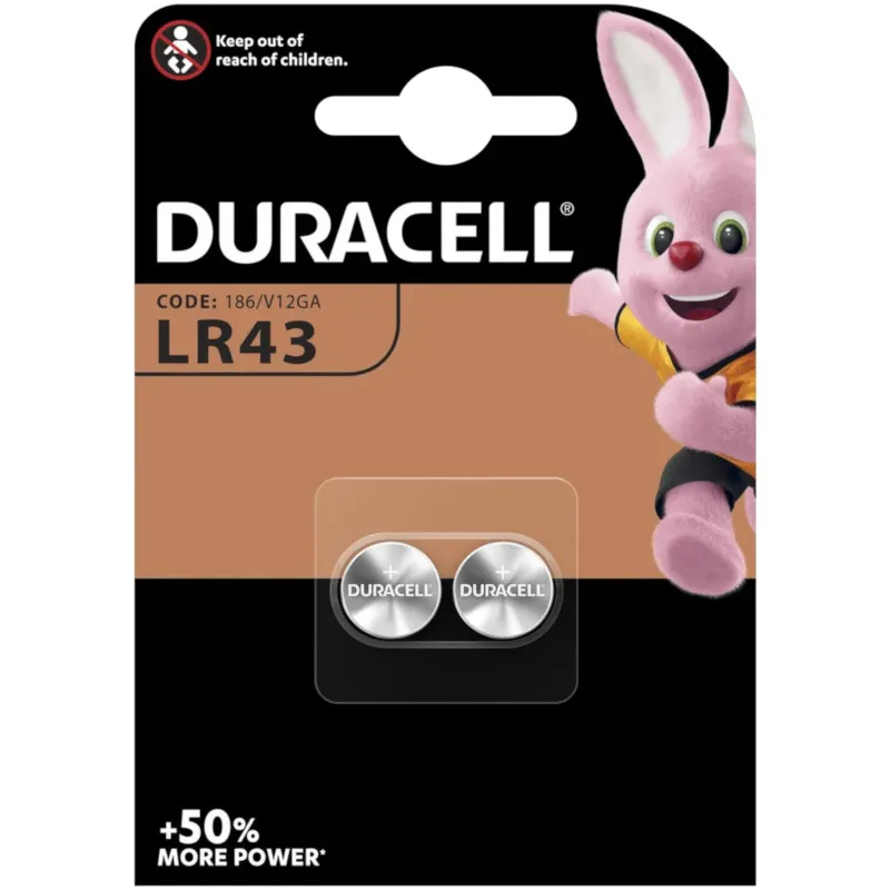 DURACELL LR43 2KOM