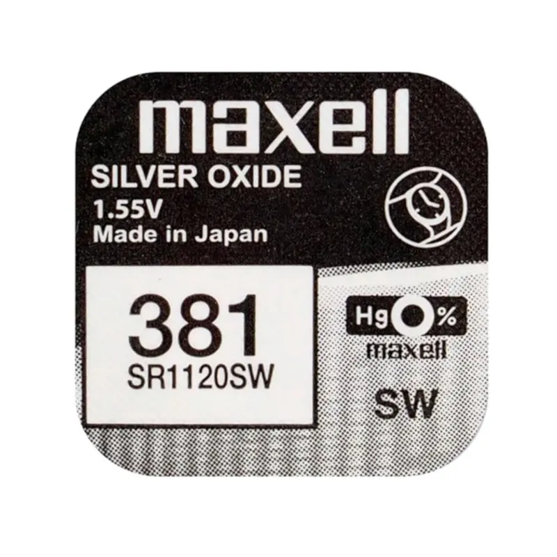 Baterija (Maxell) Silver Oxide 381 | SR1120SW | SR1120 /1KOM