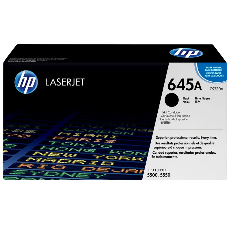 Toner (HP) C9730A BK / 645A