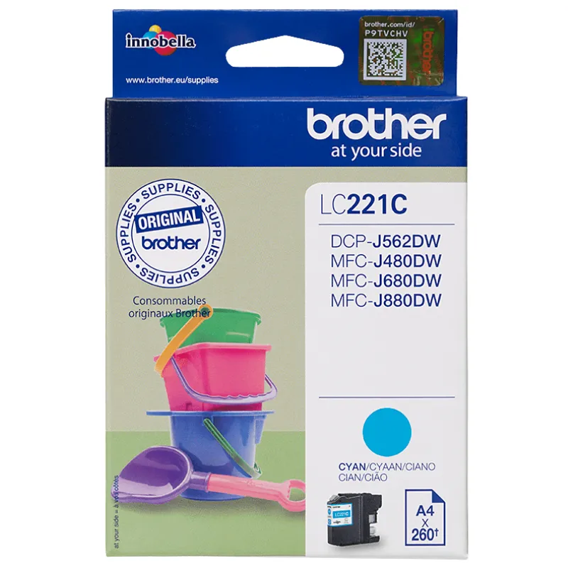 Tinta (Brother) LC-221 CY / LC221C