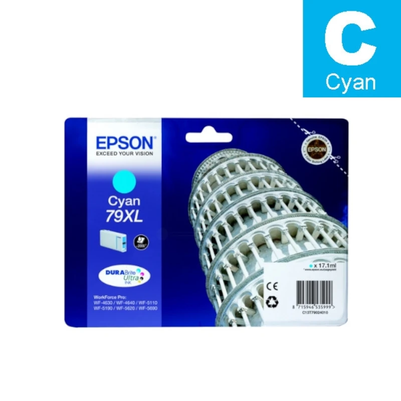 Tinta (Epson) T-7902 CY XL / C13T79024010