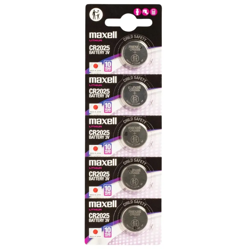 MAXELL Lithium CR2025 5KOM