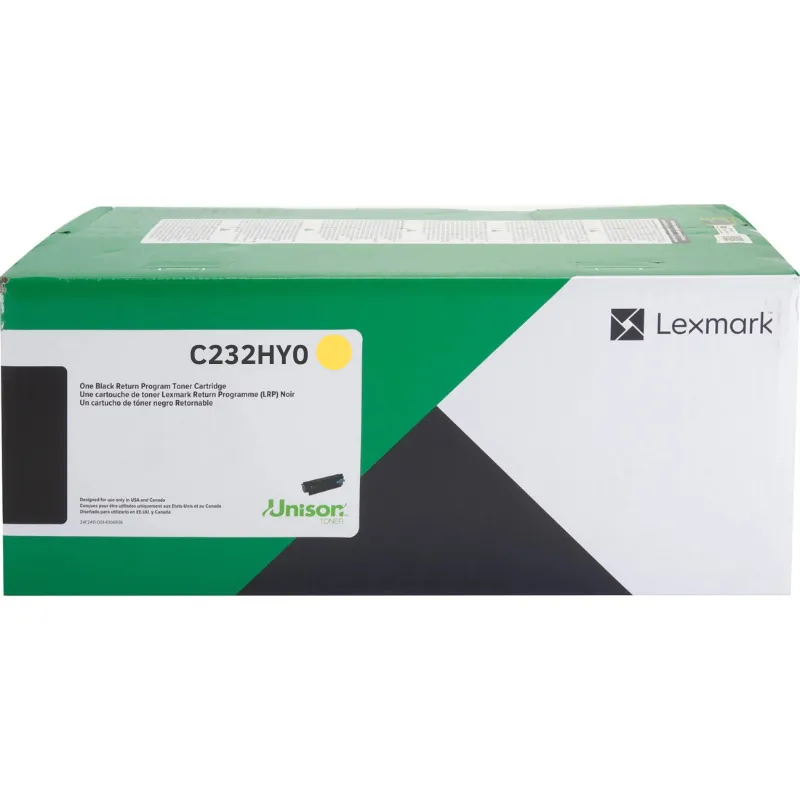 Toner (Lexmark) C-232 YE HY / C232HY0