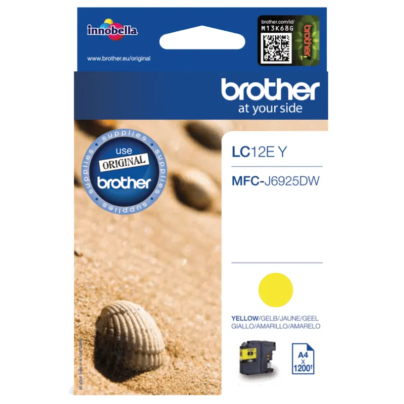 Tinta (Brother) LC-12 YE E / LC12EY