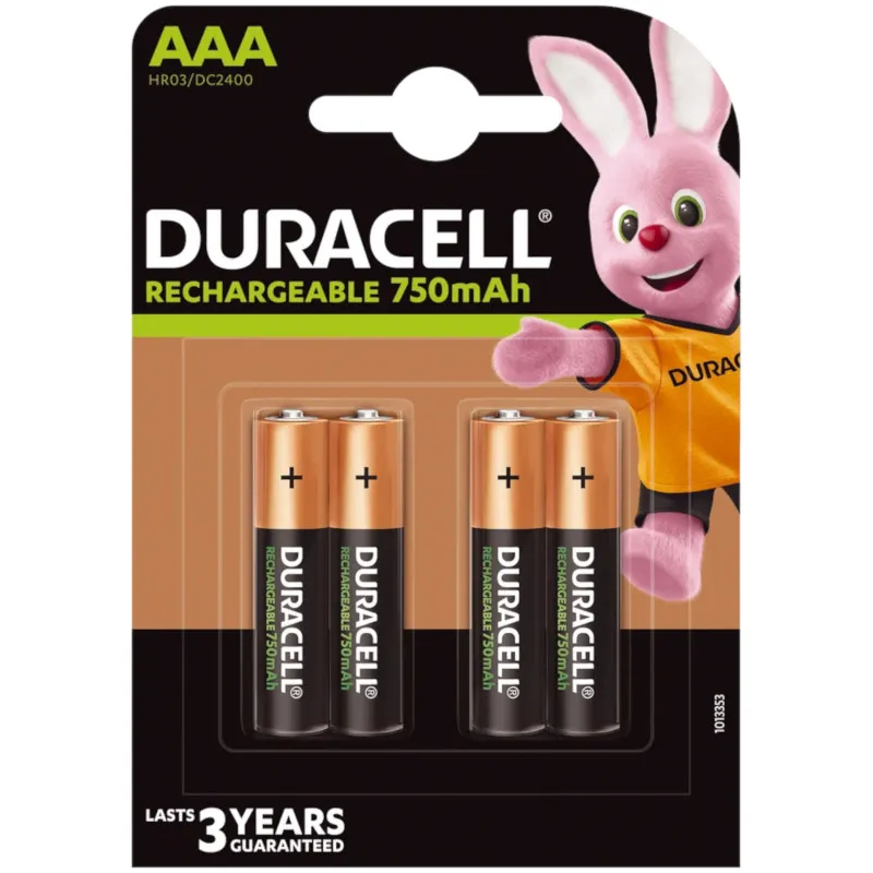 Baterija Punjiva (Duracell) Rechargeable AAA | LR03 | MN2400 /4KOM