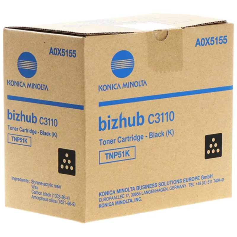 Toner (Konica Minolta) TNP-51 BK / A0X5155