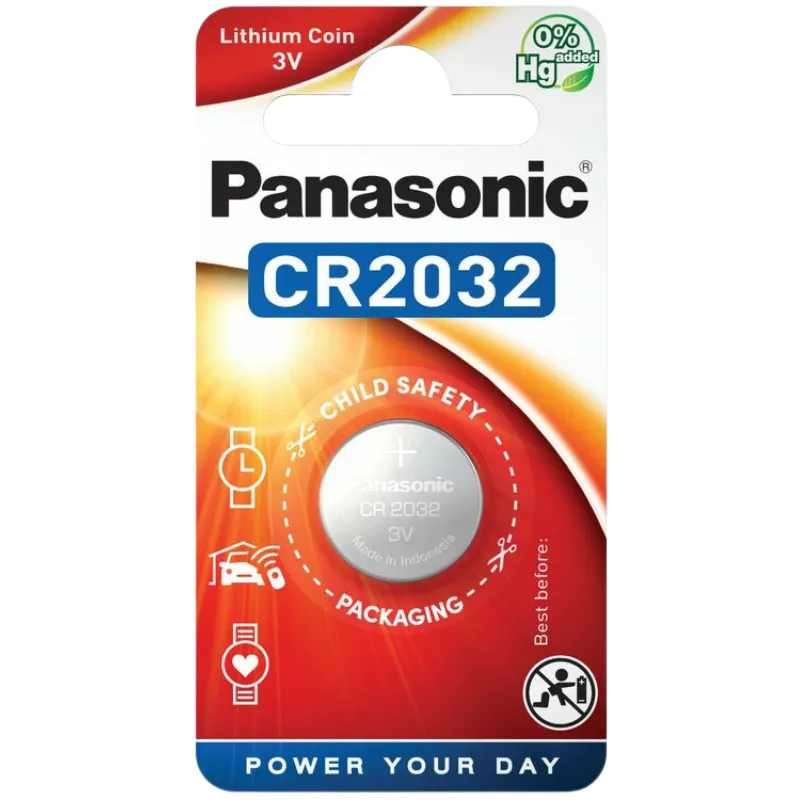 PANASONIC Lithium CR2032 1KOM