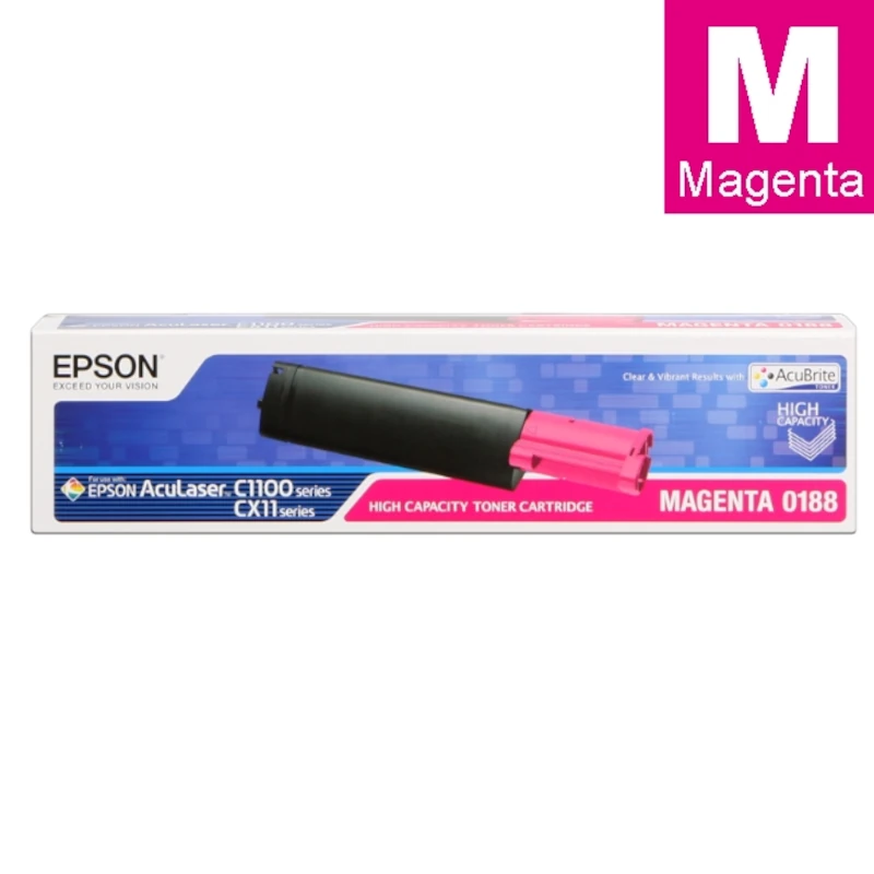 Toner (Epson) C-1100 MA HY / C13S050188