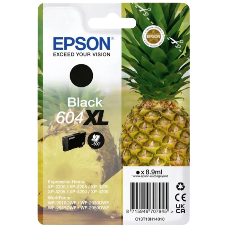Tinta (Epson) 604 BK XL / C13T10H14010
