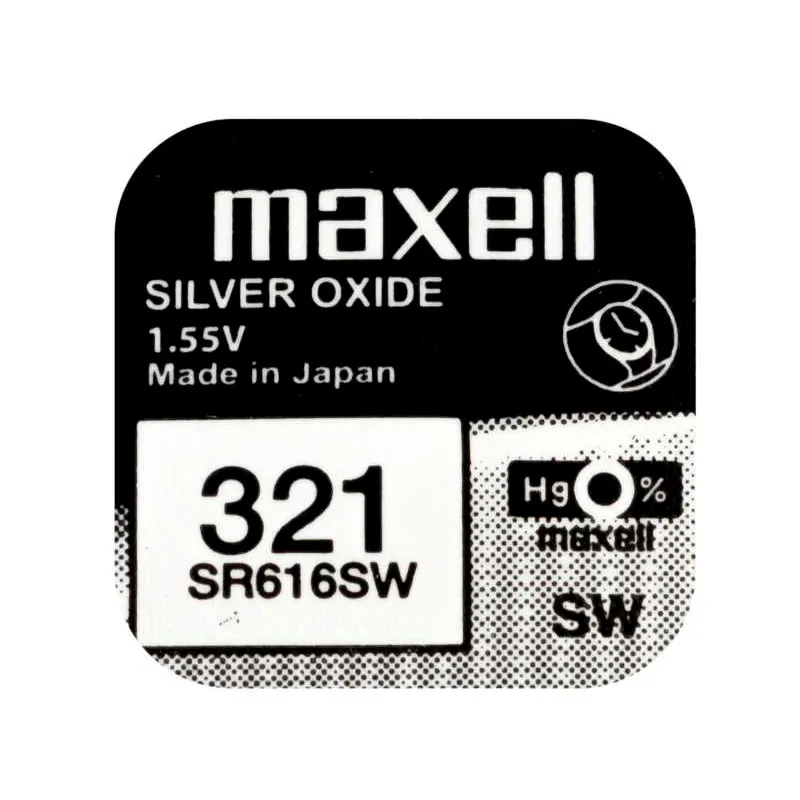Baterija (Maxell) Silver Oxide 321 | SR616SW | SR616 /1KOM