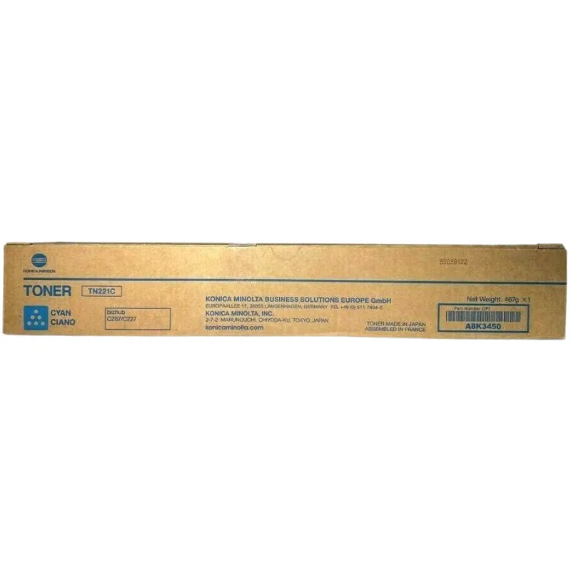 Toner (Konica Minolta) TN-221 CY / A8K3450