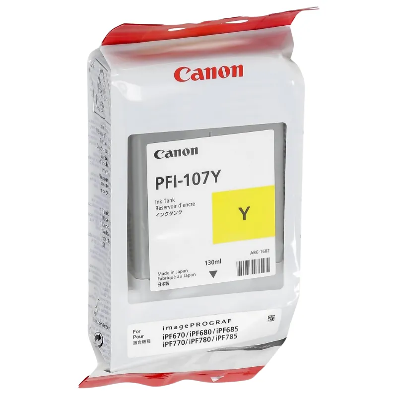 Tinta (Canon) PFI-107 YE / 6708B001
