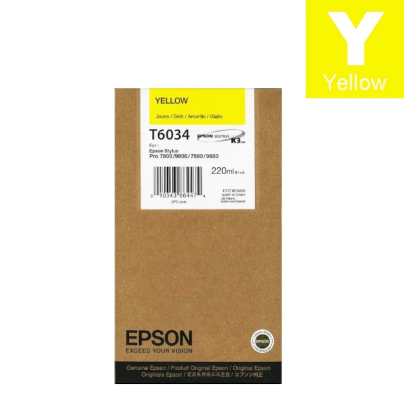 Tinta (Epson) T-6034 YE / C13T603400