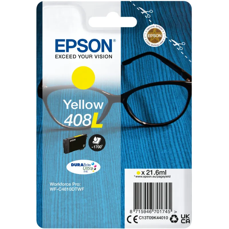 Tinta (Epson) 408 YE / C13T09K44010