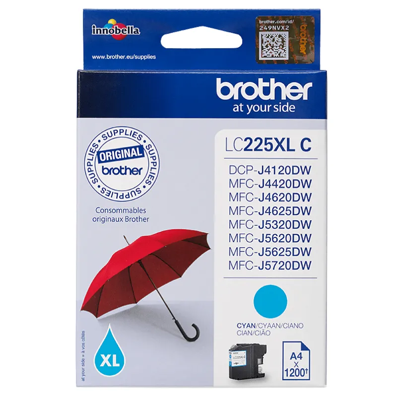 Tinta (Brother) LC-225 CY XL / LC225XLC