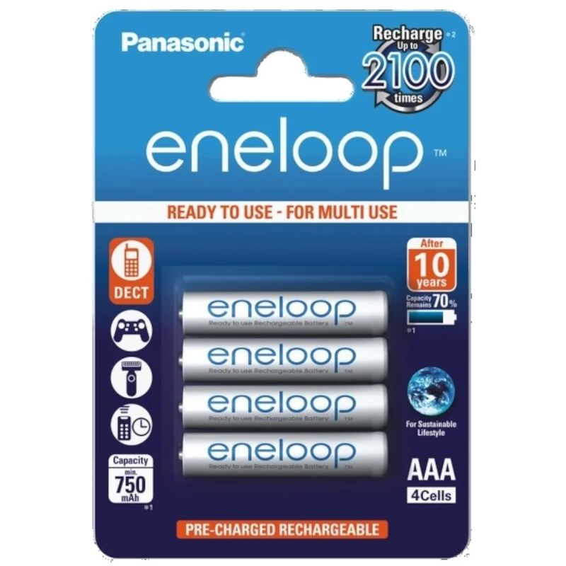 Baterija Punjiva (Panasonic) Eneloop AAA | LR03 | MN2400 /4KOM