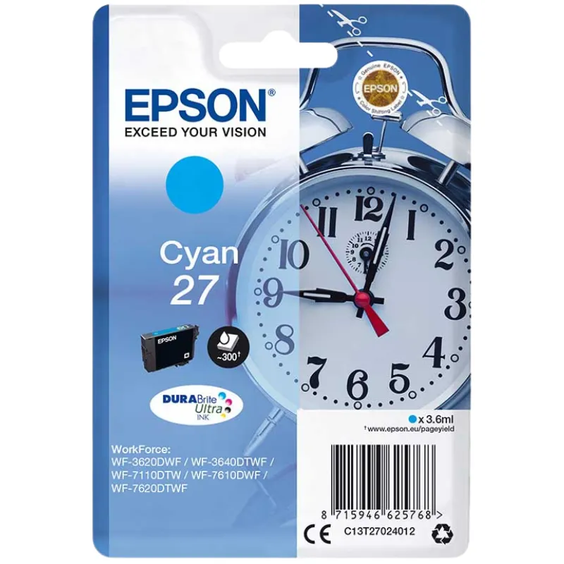 Tinta (Epson) T-2702 CY / C13T27024012