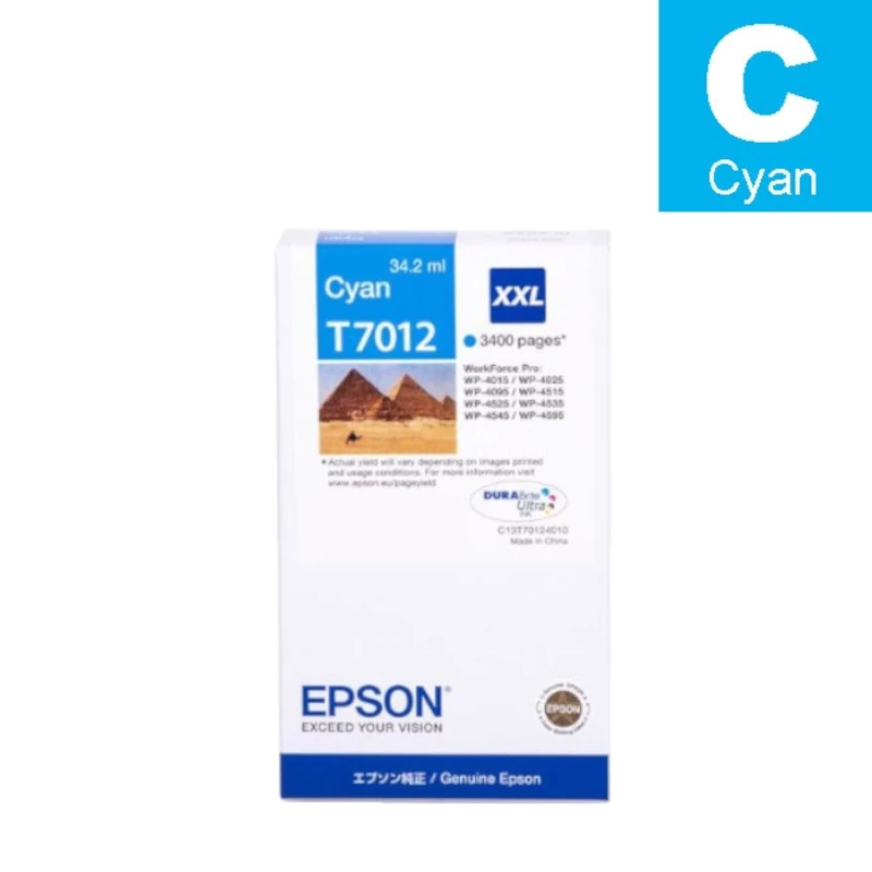Tinta (Epson) T-7012 CY / C13T70124010