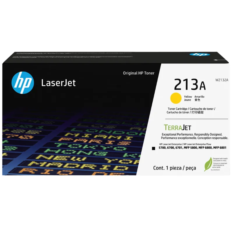 Toner (HP) W2132A YE / 213A