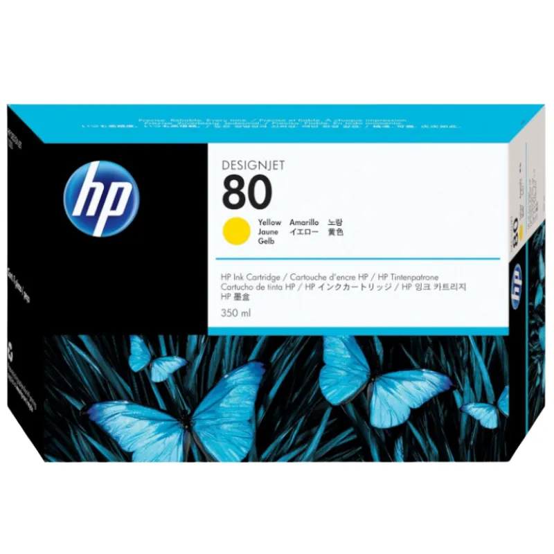 Tinta (HP) 80 YE XL / C4848A
