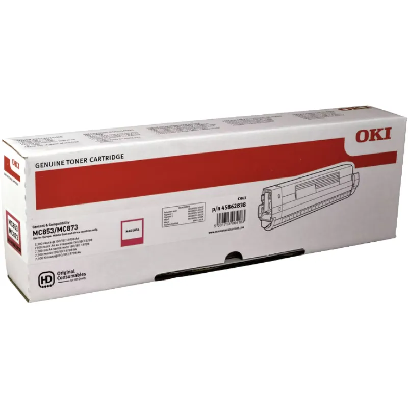 Toner (Oki) C-853 MA / 45862838