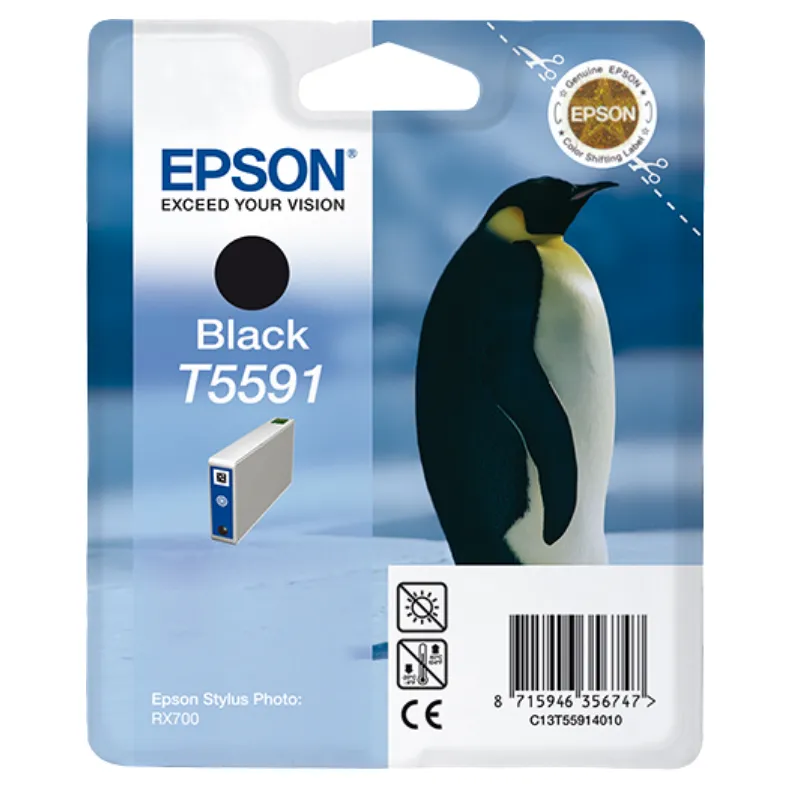 Tinta (Epson) T-5591 BK / C13T55914020