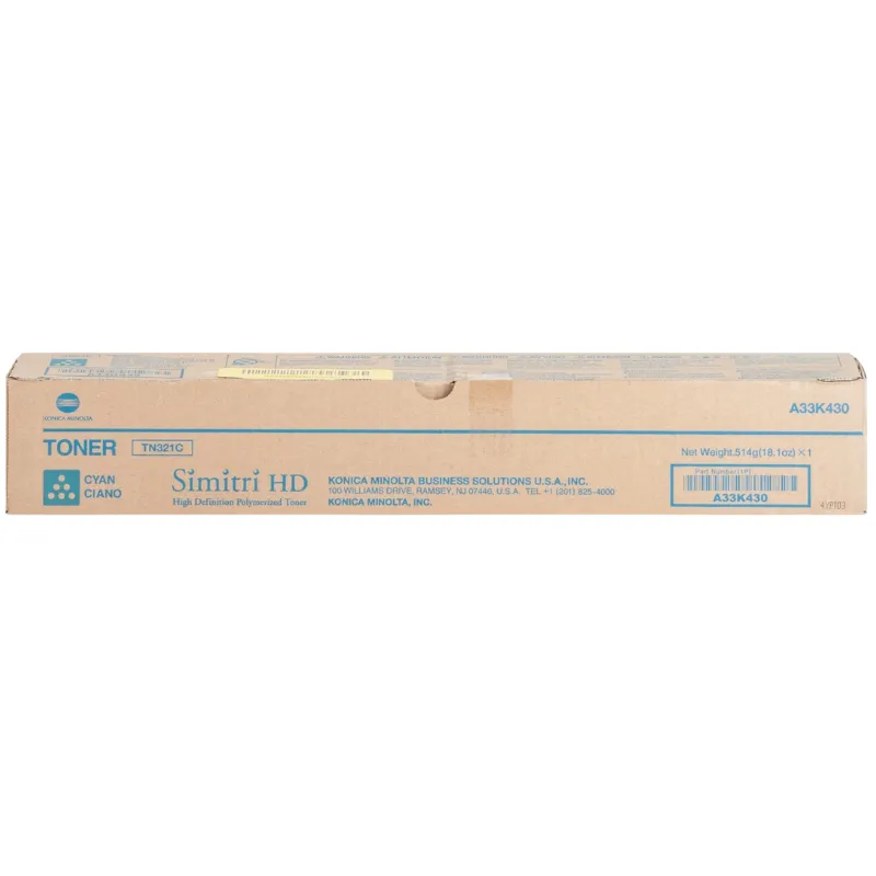 Toner (Konica Minolta) TN-321 CY / A33K450