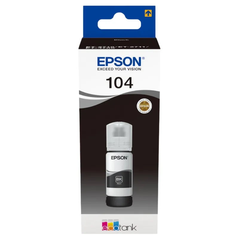 Tinta (Epson) 104 BK / C13T00P140