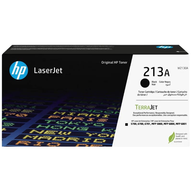 Toner (HP) W2130A BK / 213A