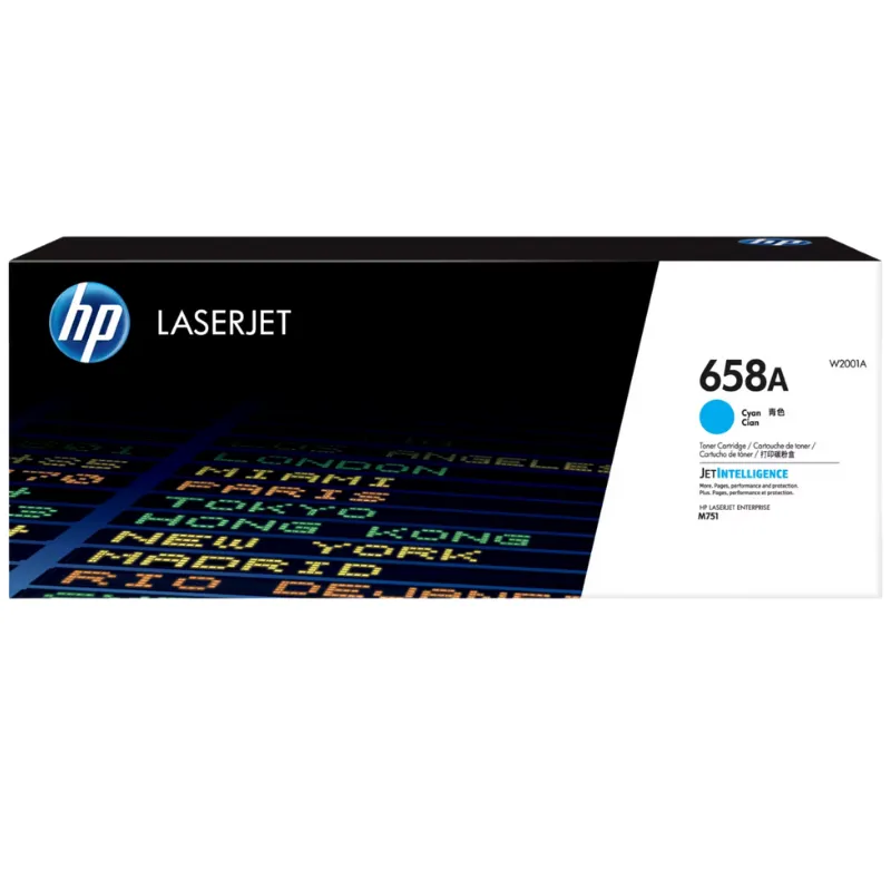 Toner (HP) W2001A BK / 658A