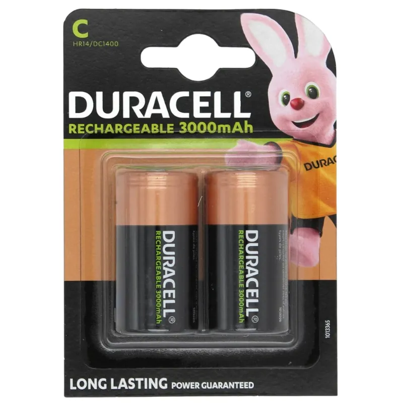 DURACELL Punjive C 3000mAh 2KOM