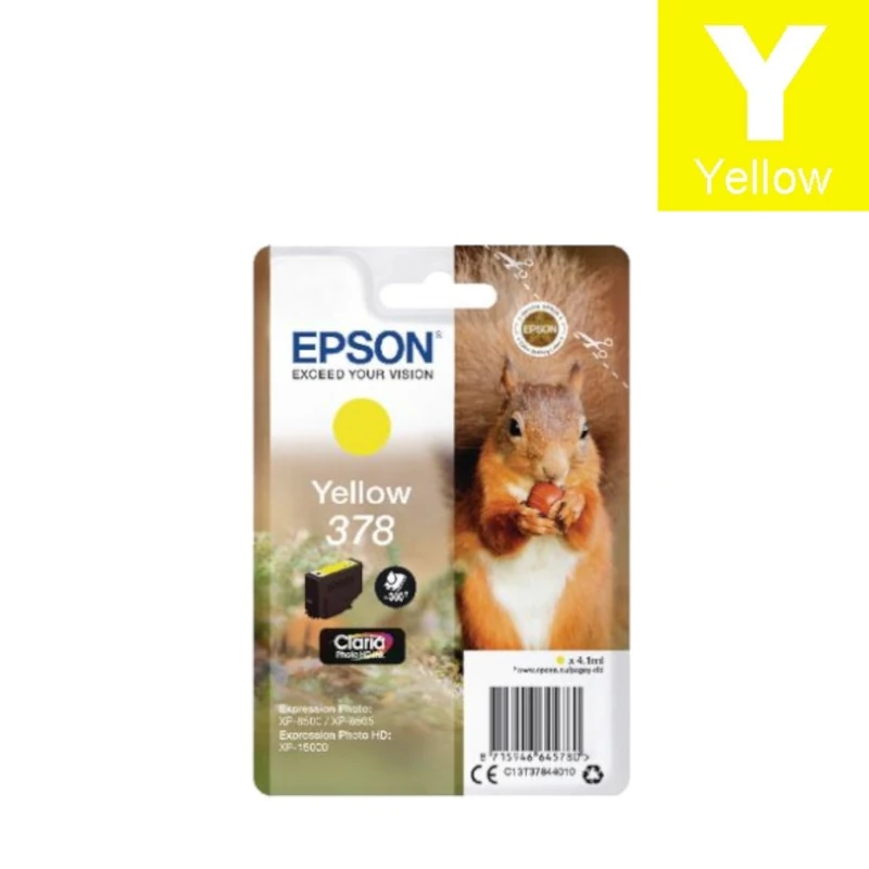 Tinta (Epson) T-3784 YE / C13T37844010