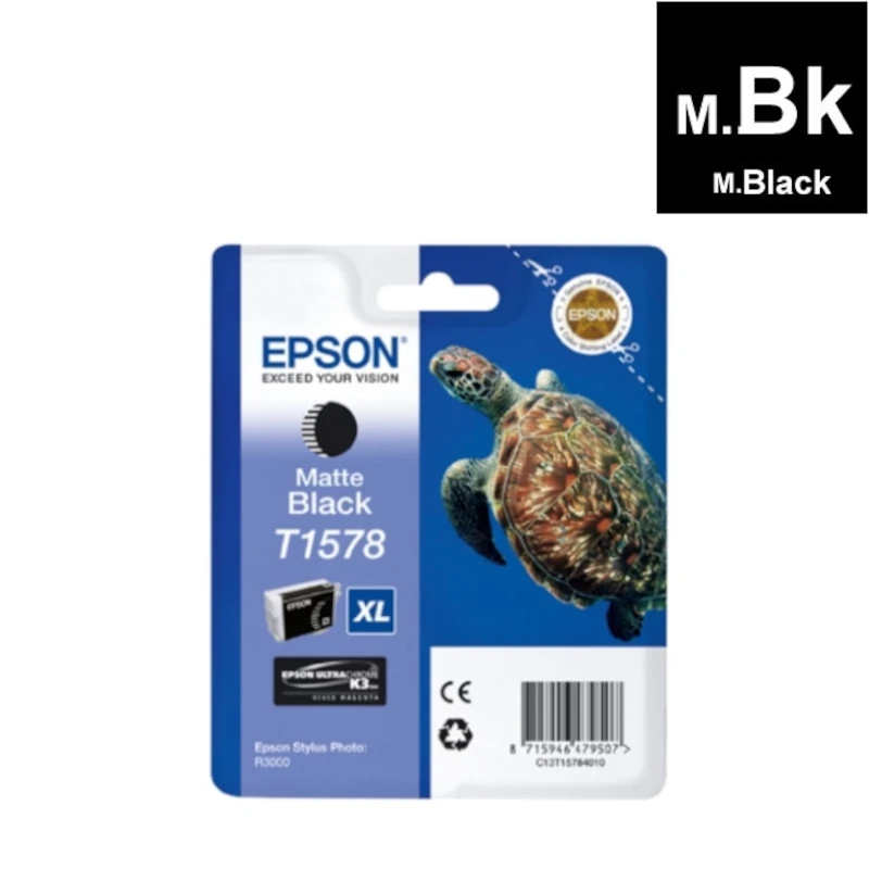 Tinta (Epson) T-1578 MBK / C13T15784010
